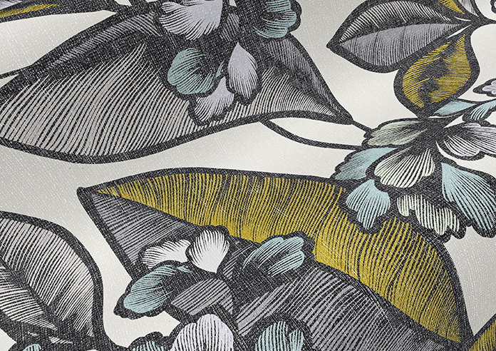 Walled Garden, Lemon - Made to Measure Curtains - Image 4